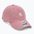 47 Marke MLB New York Yankees Base Runner Kappe CLEAN UP mauve