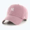 47 Marke MLB New York Yankees Base Runner Kappe CLEAN UP mauve