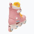 Damen Rollschuhe IMPALA Lightspeed Inline Skate rosa gelb 3