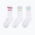 Socken IMPALA Stripe 3 paar weiß IM787
