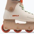 Inline-Skates Damen IMPALA Lightspeed Inline Skate weiß-beige IMPINLINE1 9