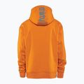 Hoodie Herren ThirtyTwo Double Tech Hoodie grey/orange 2