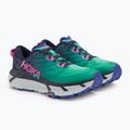 Damen Laufschuhe HOKA Mafate Speed 3 schillernd blau/atlantis 4