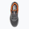 Herren SKECHERS Go Walk Arch Fit Idyllic anthrazit/weiß/orange Schuhe 6