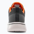 Herren SKECHERS Go Walk Arch Fit Idyllic anthrazit/weiß/orange Schuhe 7