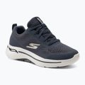 SKECHERS Go Walk Arch Fit Idyllic Herrenschuhe navy/weiß/gold