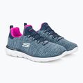 SKECHERS Summits Quick Getaway Damen Schuhe navy/hot pink 4