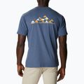 Herren Columbia Tech Trail Graphic Tee blau 1930802 Trekkinghemd 2