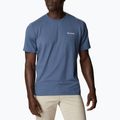 Herren Columbia Tech Trail Graphic Tee blau 1930802 Trekkinghemd 5