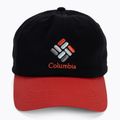 Columbia ROC II Ball Baseballmütze schwarz und rot 1766611 4