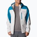 Columbia Herren Softshelljacke Titan Pass 2.5L 043 blau-grau 1888941 4