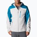 Columbia Herren Softshelljacke Titan Pass 2.5L 043 blau-grau 1888941 6