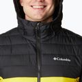 Columbia Powder Lite Hooded Herren Daunenjacke schwarz/gelb 1693931 15