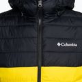 Columbia Powder Lite Hooded Herren Daunenjacke schwarz/gelb 1693931 8