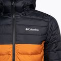 Columbia Powder Lite Hooded Orange/Schwarz Herren Daunenjacke 1693931 3