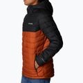 Columbia Powder Lite Hooded Orange/Schwarz Herren Daunenjacke 1693931 7
