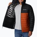 Columbia Powder Lite Hooded Orange/Schwarz Herren Daunenjacke 1693931 9
