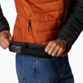 Columbia Powder Lite Hooded Orange/Schwarz Herren Daunenjacke 1693931 11