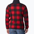 Columbia Sweater Weather II Printed Berg rot kariert drucken Männer Trekking-Sweatshirt 2