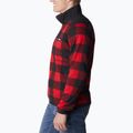 Columbia Sweater Weather II Printed Berg rot kariert drucken Männer Trekking-Sweatshirt 3