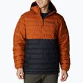 Columbia Powder Lite Anorak Herren Daunenjacke orange und schwarz 6