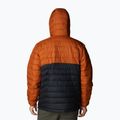 Columbia Powder Lite Anorak Herren Daunenjacke orange und schwarz 8