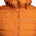 Columbia Powder Lite Anorak Herren Daunenjacke orange und schwarz 3