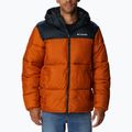 Herren Columbia Puffect Hooded Daunenjacke Orange 2008413