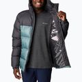 Columbia Pike Lake Hooded Herren Daunenjacke schwarz-grau 1738032 4