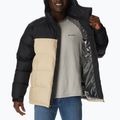 Columbia Pike Lake Hooded Herren Daunenjacke beige und schwarz 1738032 9