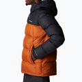 Columbia Pike Lake Hooded Herren Daunenjacke schwarz und orange 1738032 2
