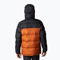 Columbia Pike Lake Hooded Herren Daunenjacke schwarz und orange 1738032 3