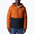 Columbia Point Park Insulated Herren Daunenjacke schwarz und orange 1956811