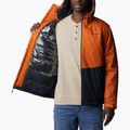 Columbia Point Park Insulated Herren Daunenjacke schwarz und orange 1956811 5