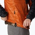 Columbia Herren Platinum Peak Hooded Daunenjacke schwarz und orange 2008611 5