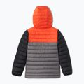 Columbia Powder Lite Hooded Rot-Grau Kinder Daunenjacke 1802901 2