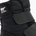 Sorel Whitney II Strap WP Junior Schneestiefel schwarz/Meersalz 13