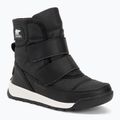 Sorel Whitney II Strap WP Junior Schneestiefel schwarz/Meersalz
