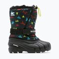 Sorel Flurry Print Boys schwarz/schwarz Kinderschneestiefel 2