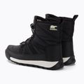 Kinder-Trekkingstiefel Sorel Whitney II Short Lace Wp schwarz/schwarz 3