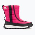 Sorel Outh Whitney II Puffy Mid Junior Schneestiefel Kaktus rosa/schwarz 2
