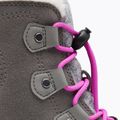 Sorel Sorel Explorer Lace quarry/bright lavender Junior Schneestiefel 13