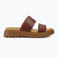 Slides Schlappen  Damen Timberland Clairemont Way dark red full grain 2