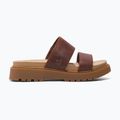 Slides Schlappen  Damen Timberland Clairemont Way dark red full grain 9