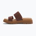 Slides Schlappen  Damen Timberland Clairemont Way dark red full grain 10