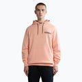 Herren Napapijri B-Boyd H rosa lachsfarbenes Sweatshirt