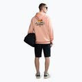 Herren Napapijri B-Boyd H rosa lachsfarbenes Sweatshirt 3