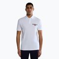 Herren Napapijri E-Aylmer hellweißes Poloshirt