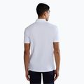 Herren Napapijri E-Aylmer hellweißes Poloshirt 3