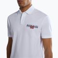 Herren Napapijri E-Aylmer hellweißes Poloshirt 4